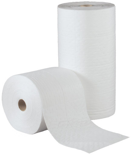 Rouleau Absorbant BLANC HUILE SEULEMENT 1 rlx 150' x 30''