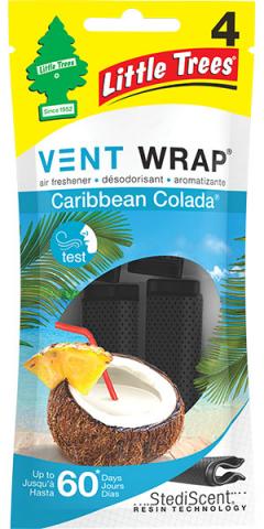 Caribbean Colada VENT WRAP 4 packs