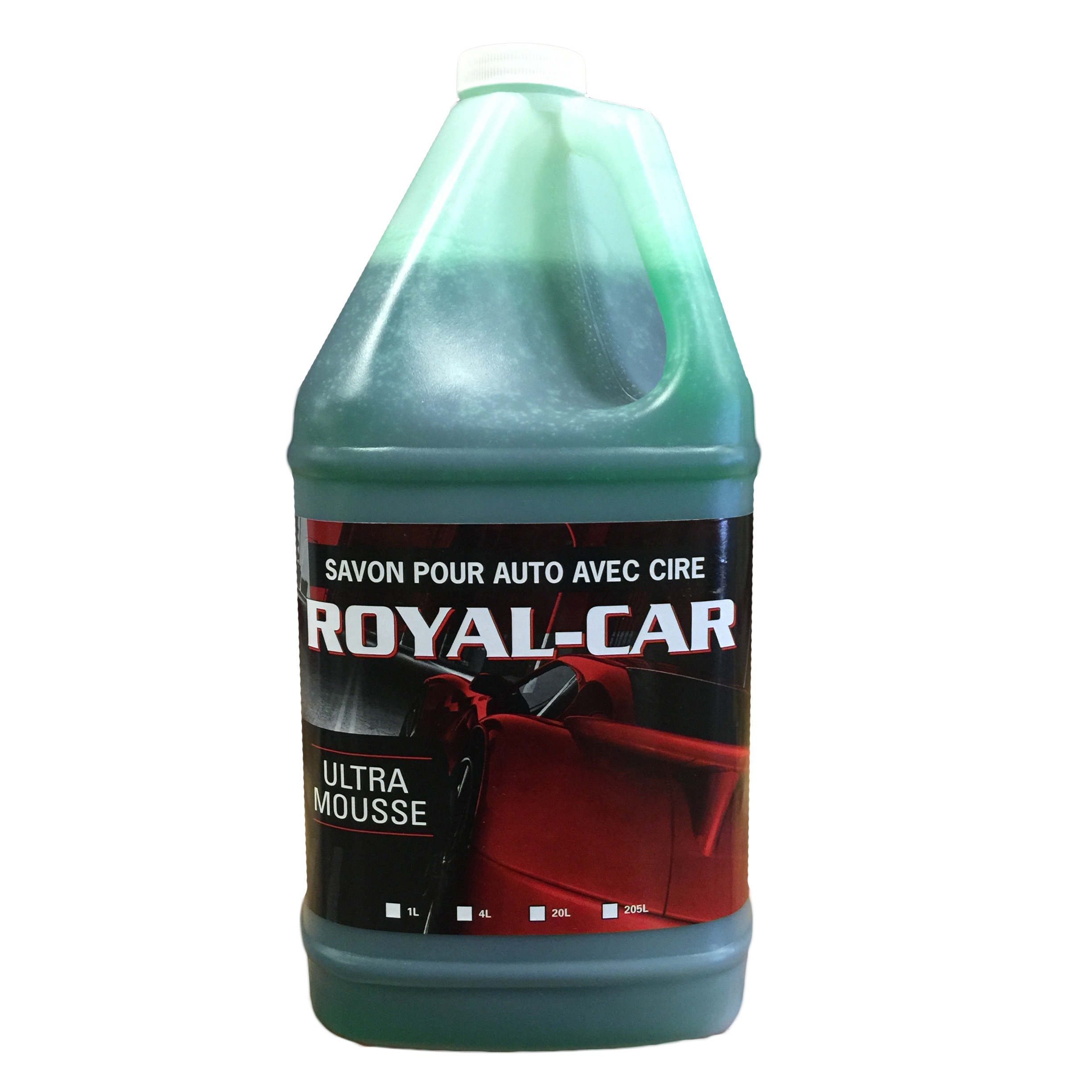 Savon Auto Ultra Mousse ''VERT'' 4L