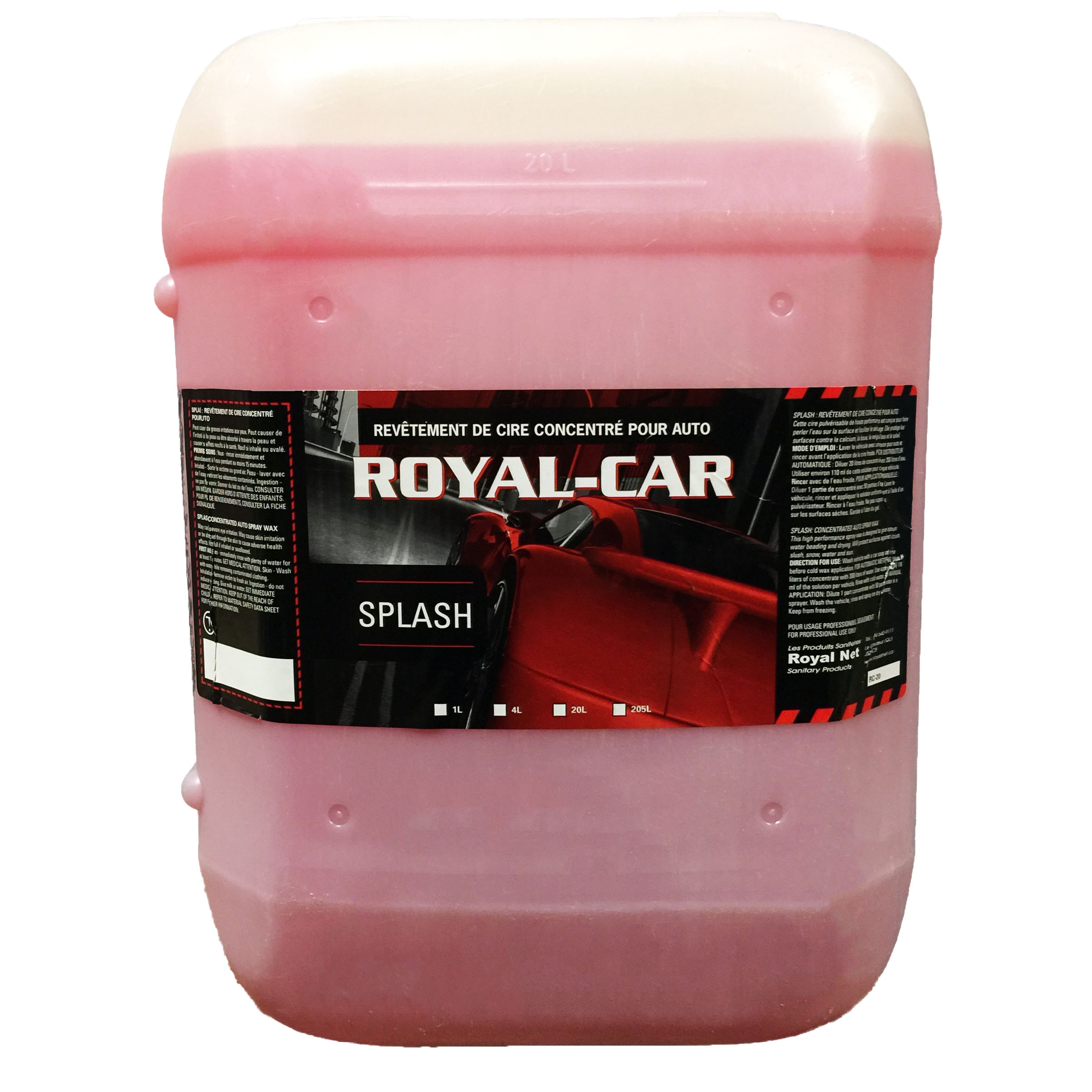 Cire Liquide SPLASH 20L