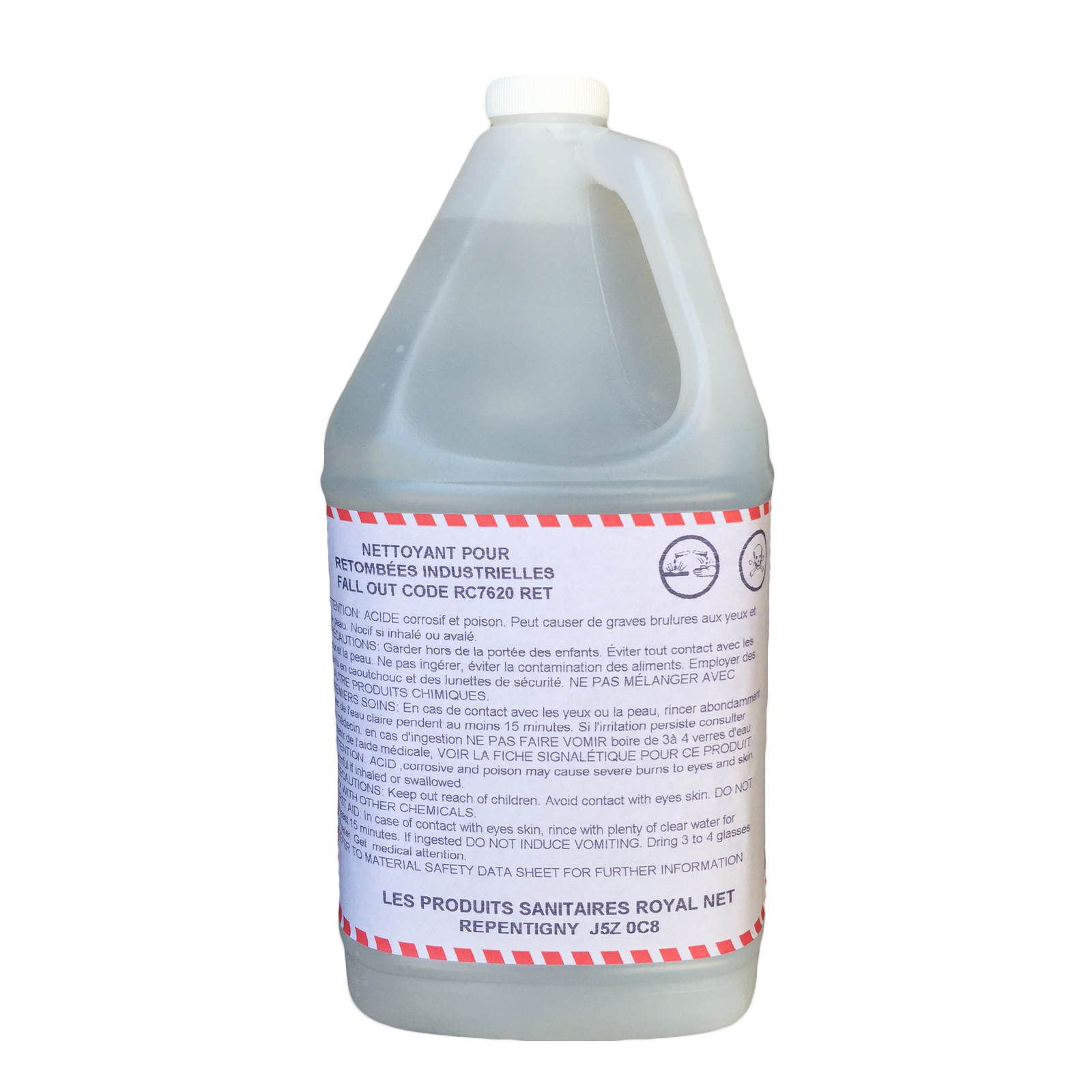 Nettoyant pour depots ferreux DETOX 4L