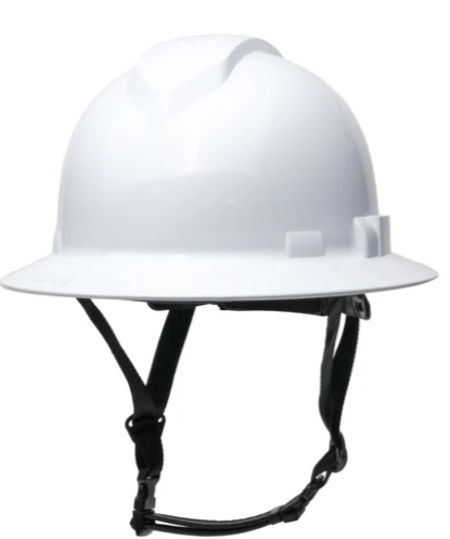 Casque de Securite RIDGELINE Full Brim BLANC