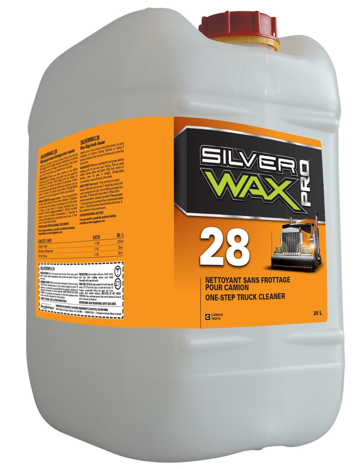 Nettoyant Sans Frottage pour Camion 20L RET