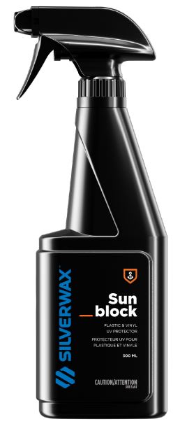 SUN BLOCK : Protecteur UV pour plastique et vinyle 500ml